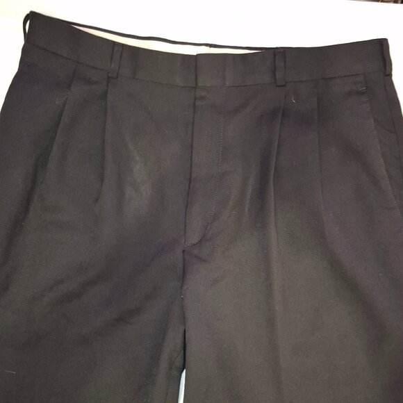 Slates by Dockers Black dress slacks. Pleated front. size 36/30 - Picture 13 of 15